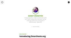 Desktop Screenshot of dannyvaughton.com